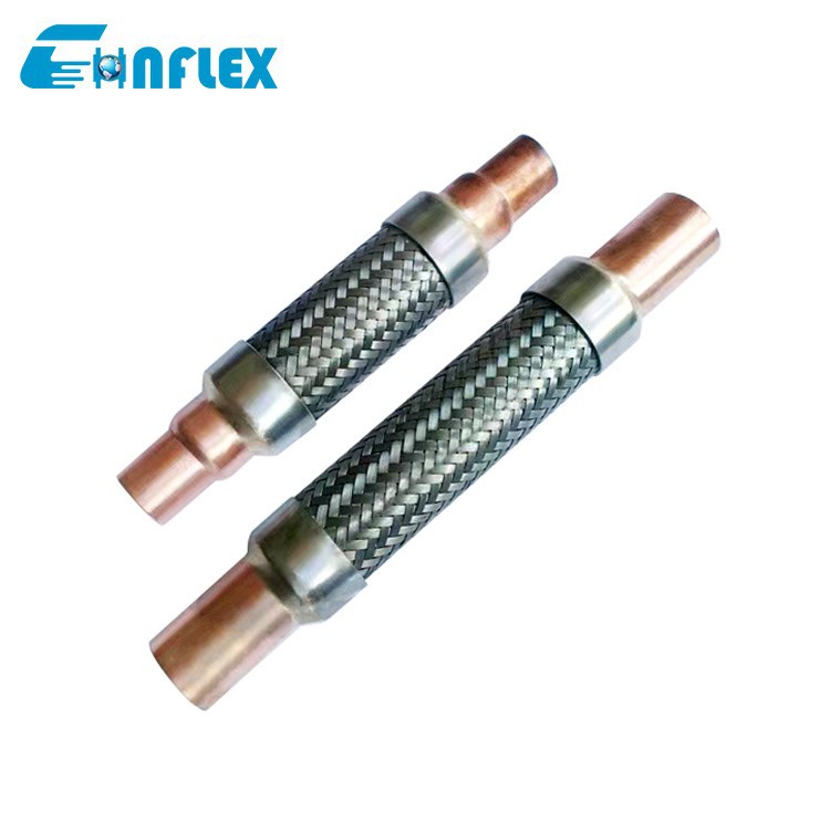 Bronze-Metal-Braided-Pipe-Connector